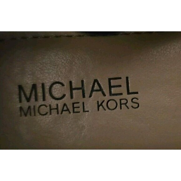 MICHAEL KORS Black Leather Loafers "Amber" Shoes Moc Flats Ladie's Size 10 M - Picture 7 of 8